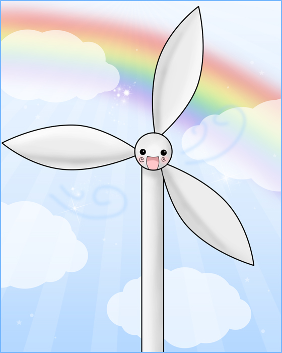 Cute Wind Turbine
